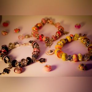 Bracelet 🖤💗💛